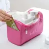 Intérieur grande capacité de la trousse de toilette personnalisée avec espace de rangement