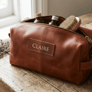 Trousse de toilette personnalisée